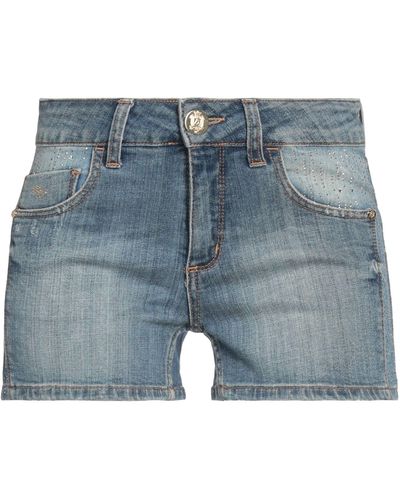 Angelo Marani Shorts Jeans - Blu