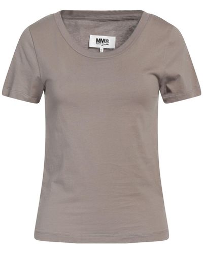 MM6 by Maison Martin Margiela T-shirt - Grigio