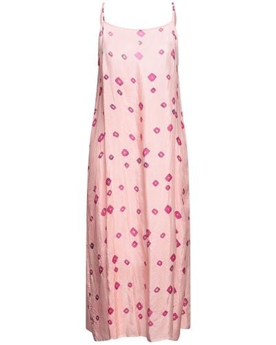 Injiri Midi Dress - Pink