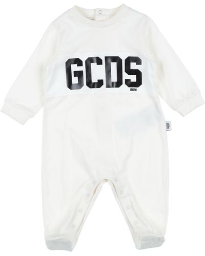Gcds Tutina & Salopette Baby - Bianco