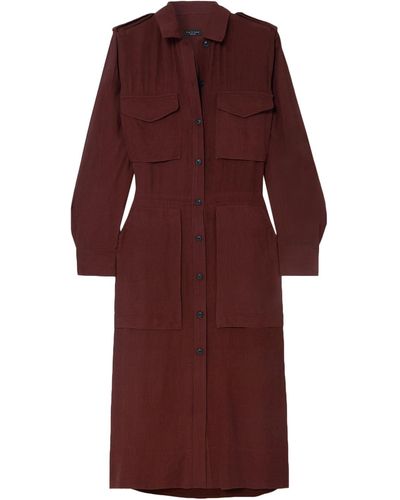 Rag & Bone Vestito Midi - Rosso