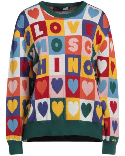 Love Moschino Pullover - Blau