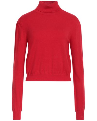 Soallure Turtleneck - Red