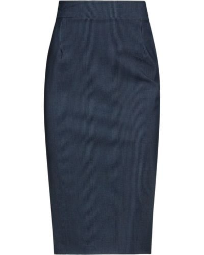 La Petite Robe Di Chiara Boni Midi Skirt - Blue