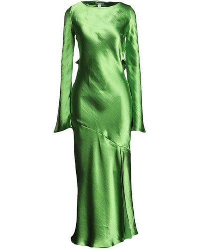 TOPSHOP Long Dress - Green