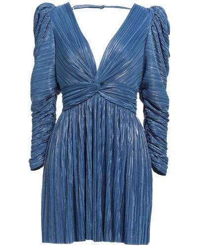 Sabina Musayev Mini Dress Polyester - Blue