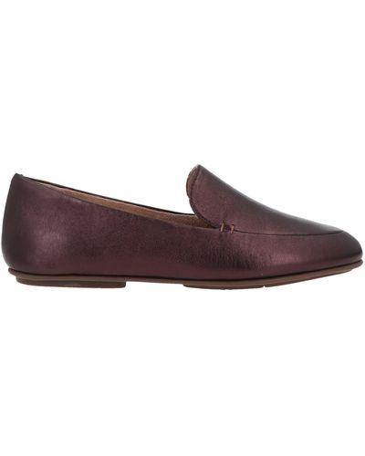 Fitflop Cocoa Loafers Soft Leather - Purple
