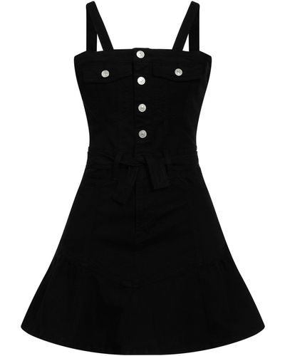 7 For All Mankind Mini Dress - Black