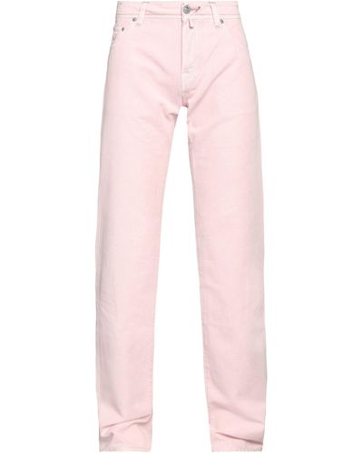 Jacob Coh?n Light Trousers Cotton, Linen - Pink