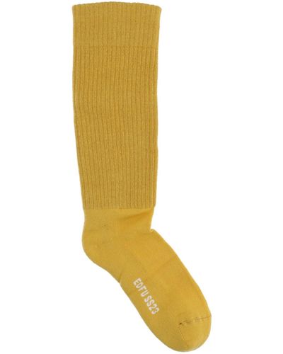 Rick Owens Socks & Hosiery - Yellow