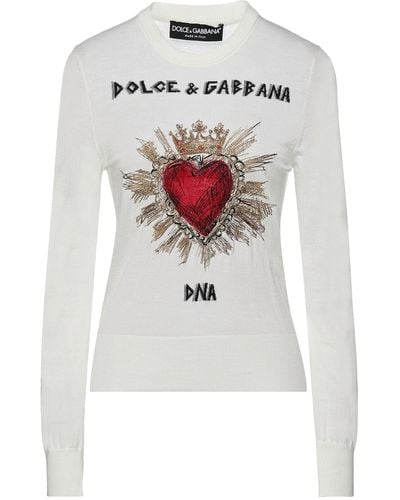 Dolce & Gabbana Pullover - Bianco