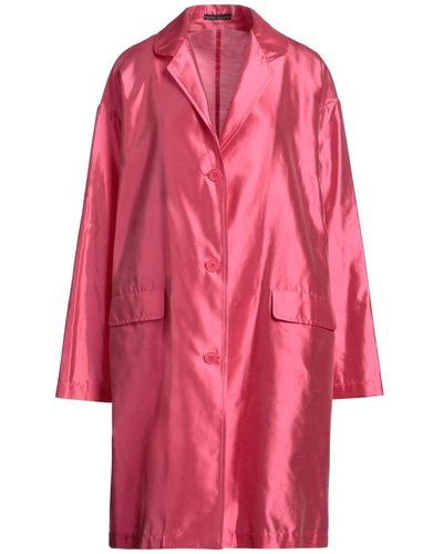 Laura Urbinati Overcoat & Trench Coat - Pink