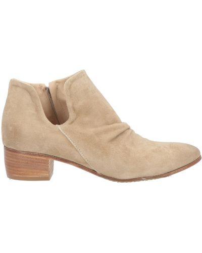 Kobra Ankle Boots - Natural