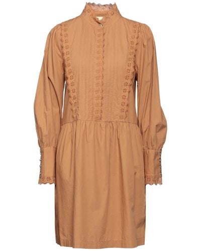 Numph Mini Dress - Brown