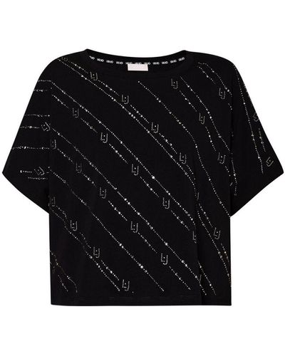 Liu Jo Camiseta - Negro