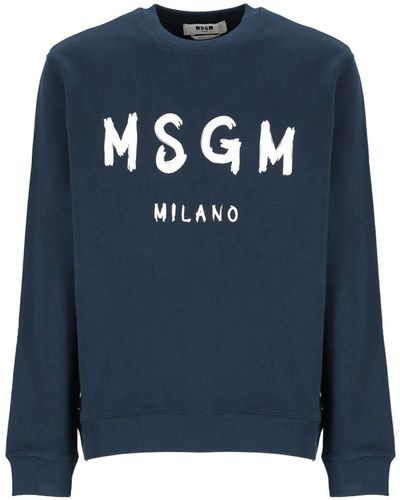 MSGM Sweatshirt - Blau