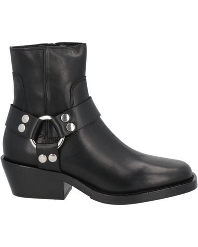 BY FAR Ankle Boots - Black