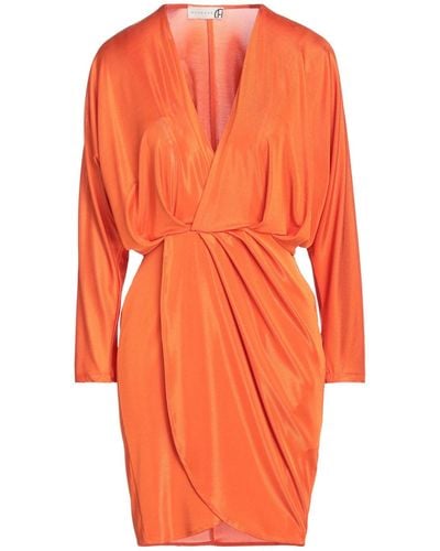 Haveone Kurzes Kleid - Orange