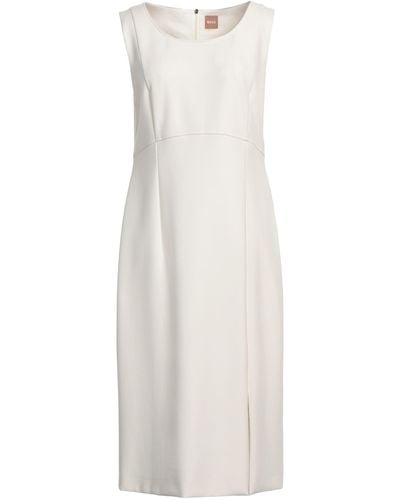 BOSS Midi Dress - White