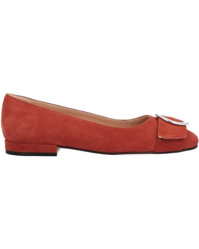 Sergio Rossi Ballet Flats - Red