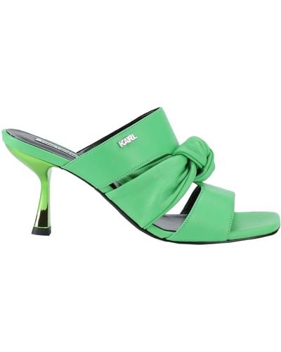 Karl Lagerfeld Sandalias - Verde