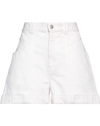 Isabel Marant Denim Shorts - White