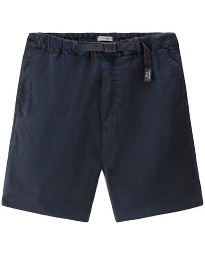 Woolrich Shorts & Bermudashorts - Blau