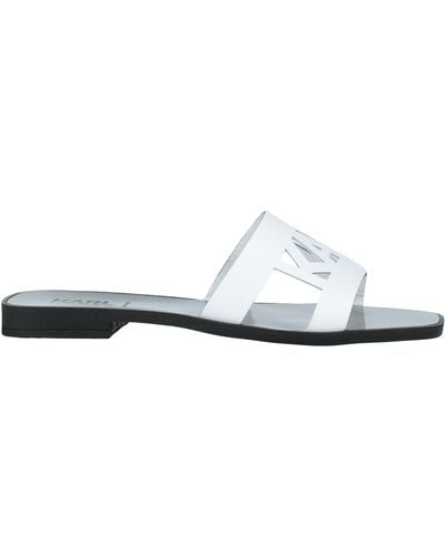 Karl Lagerfeld Sandals - White