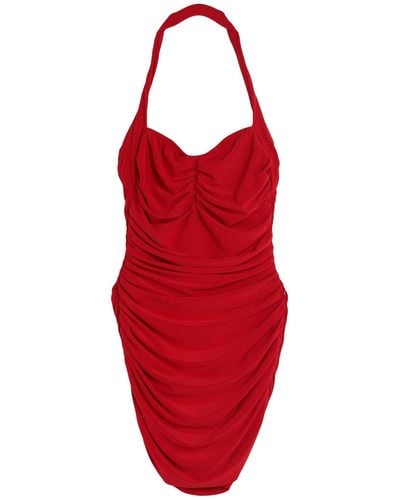 Norma Kamali Mini Dress - Red