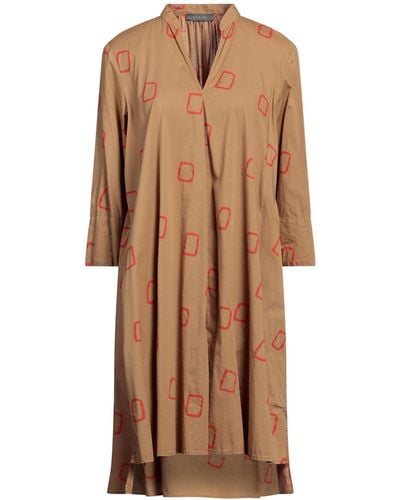 NEIRAMI Mini Dress - Brown