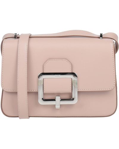 Bally Blush Cross-Body Bag Soft Leather - Pink