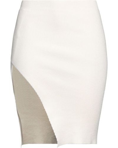 Laneus Mini Skirt - White