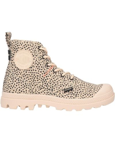 Palladium Ankle Boots - Natural