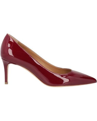 Deimille Court Shoes - Red