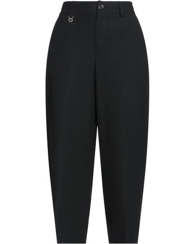 Armani Jeans Cropped Trousers - Black