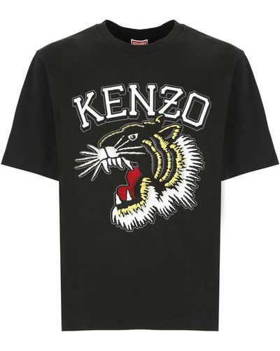 KENZO Kurzarm t-shirt - premium qualität - Schwarz