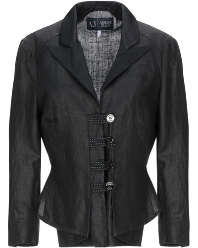Armani Jeans Suit Jacket - Black