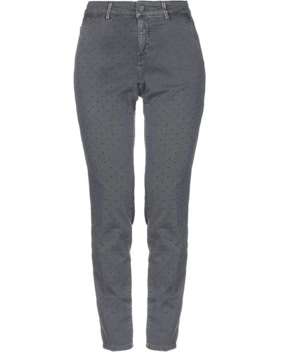 Care Label Trousers - Grey