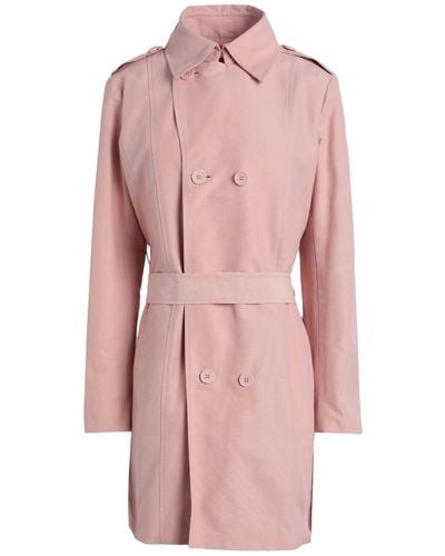 MAX&Co. Overcoat & Trench Coat - Pink