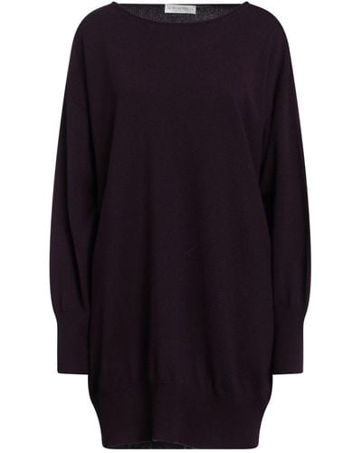 Le Tricot Perugia Deep Sweater Virgin Wool, Silk, Cashmere - Blue