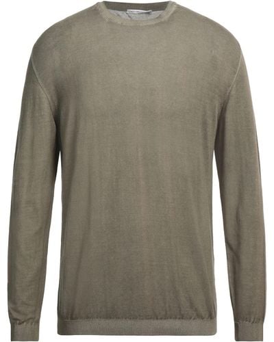 Grey Daniele Alessandrini Sweater - Green