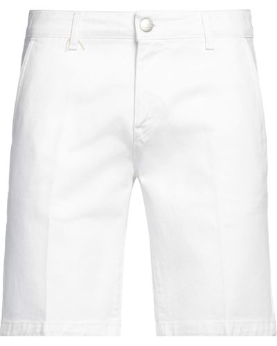 Manuel Ritz Shorts E Bermuda - Bianco