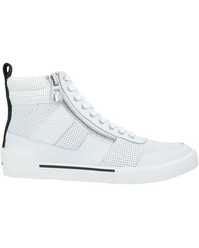 DIESEL Light Sneakers Soft Leather - White