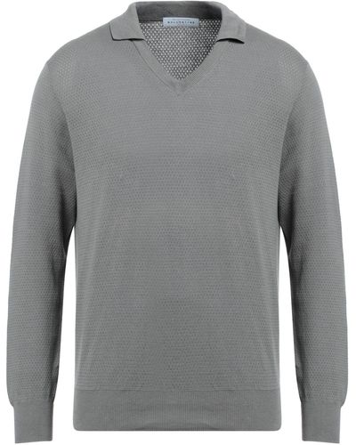 Ballantyne Sweater Cotton - Gray