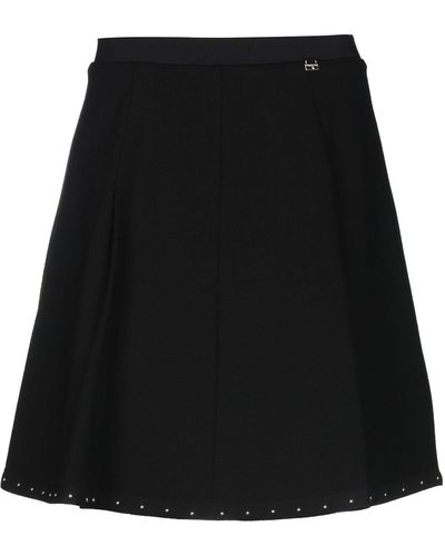 Patrizia Pepe Midi Skirt - Black