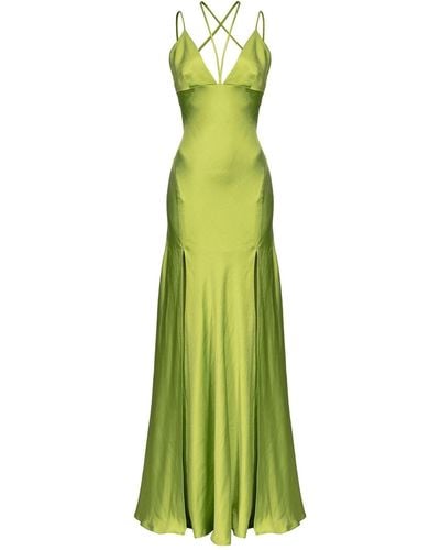 Pinko Vestido largo - Verde