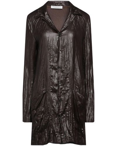 Philosophy Di Lorenzo Serafini Dark Mini Dress Polyester - Black