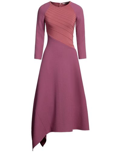 Agnona Midi Dress - Purple