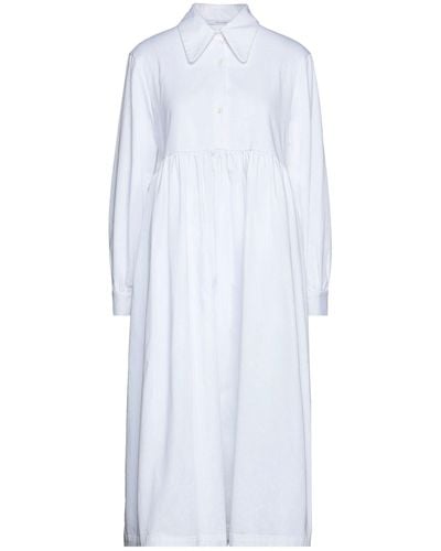 Aglini Vestido midi - Blanco