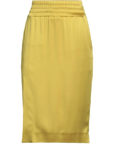 Tom Ford Midi Skirt - Yellow